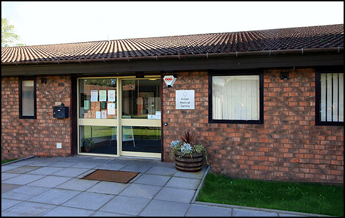 Arden Medical Centre entrance